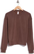 YOGALICIOUS Sandwash Softlite Pintuck Sweatshirt
