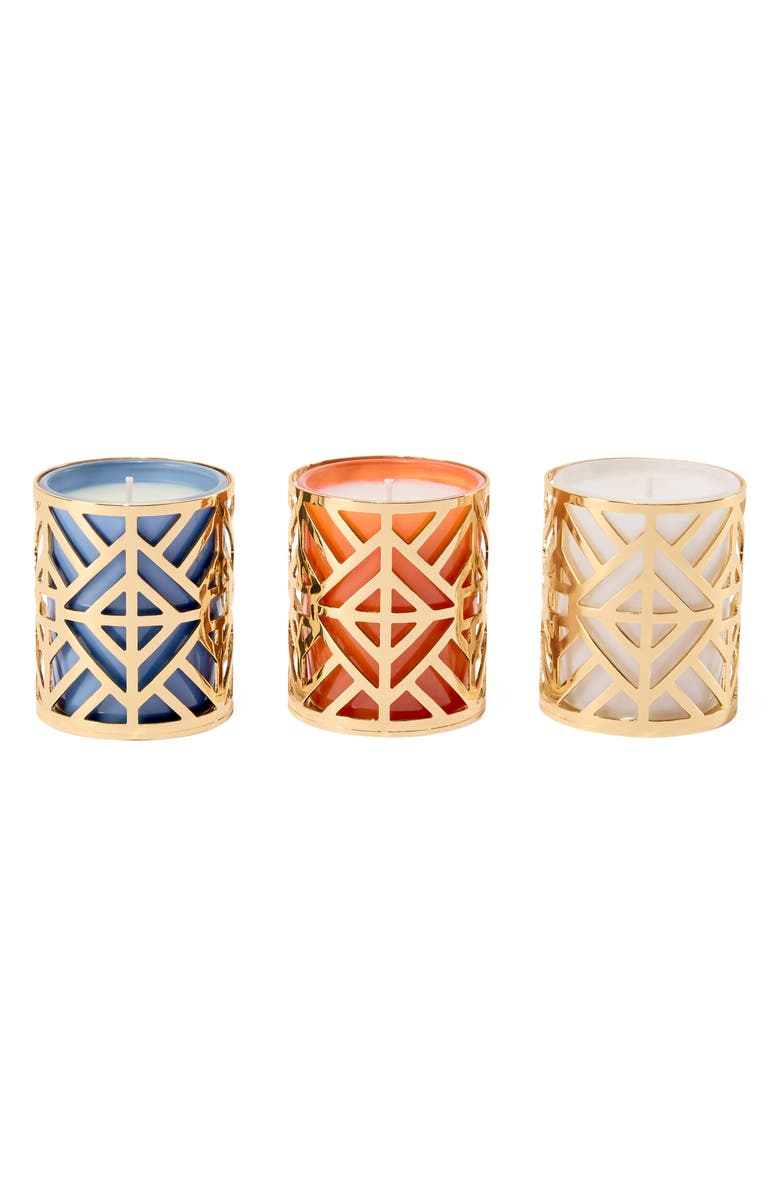 Tory Burch Votive Candle Set, Main, color, 