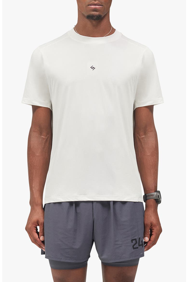 247 Numbers Performance T-Shirt, Main, color, FLAT WHITE