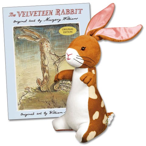 The Velveteen Rabbit Plush and Hardcover Book