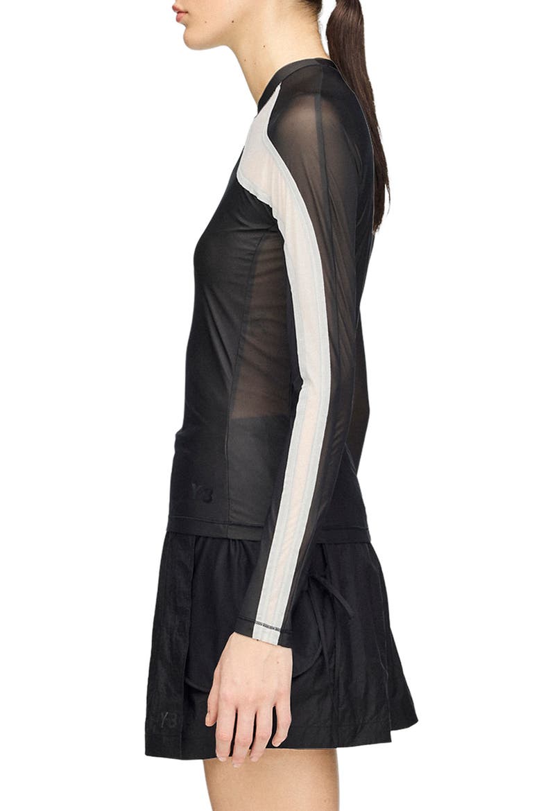 Contrast EQT Stripe Top, Alternate, color, BLACK