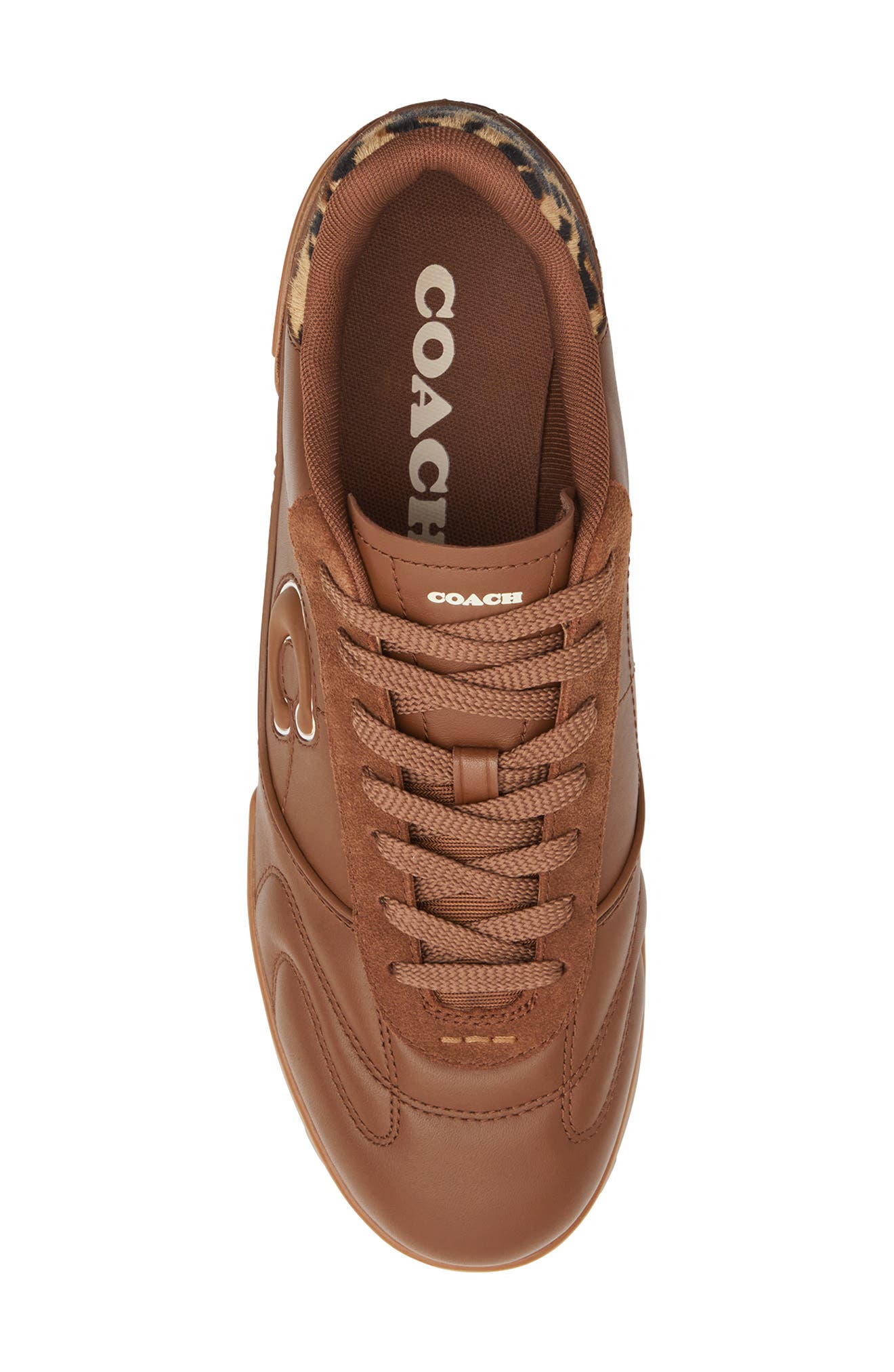 COACH Match Sneaker, Alternate, color, Sable Multi