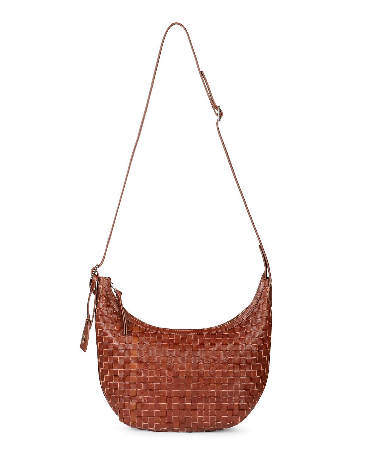 Large Alva Large Hobo, Alternate, color, COGNAC