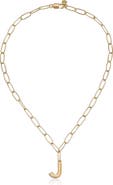 Ettika Initial Pendant Necklace