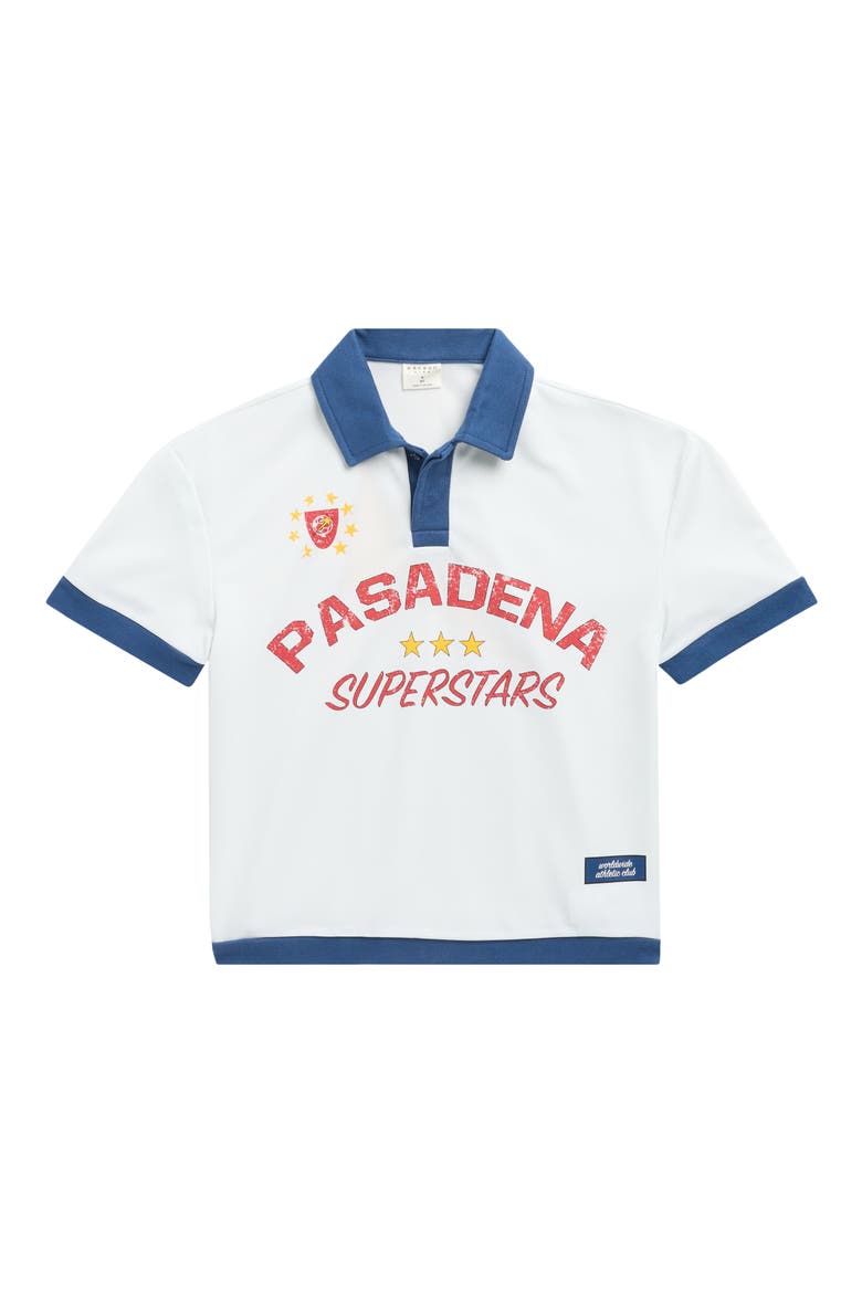 Kids' Pasadena Soccer Jersey, Main, color, WHITE