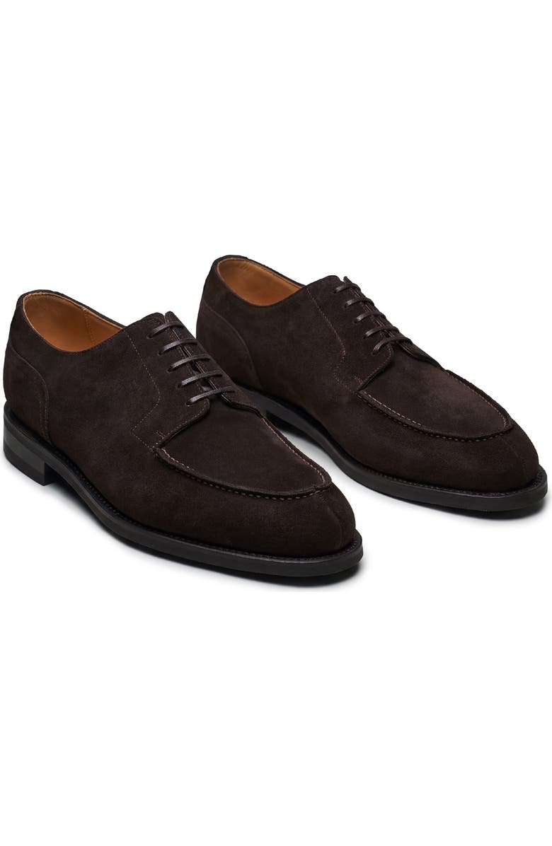 MORJAS The Split Toe Derby, Alternate, color, Brown Suede