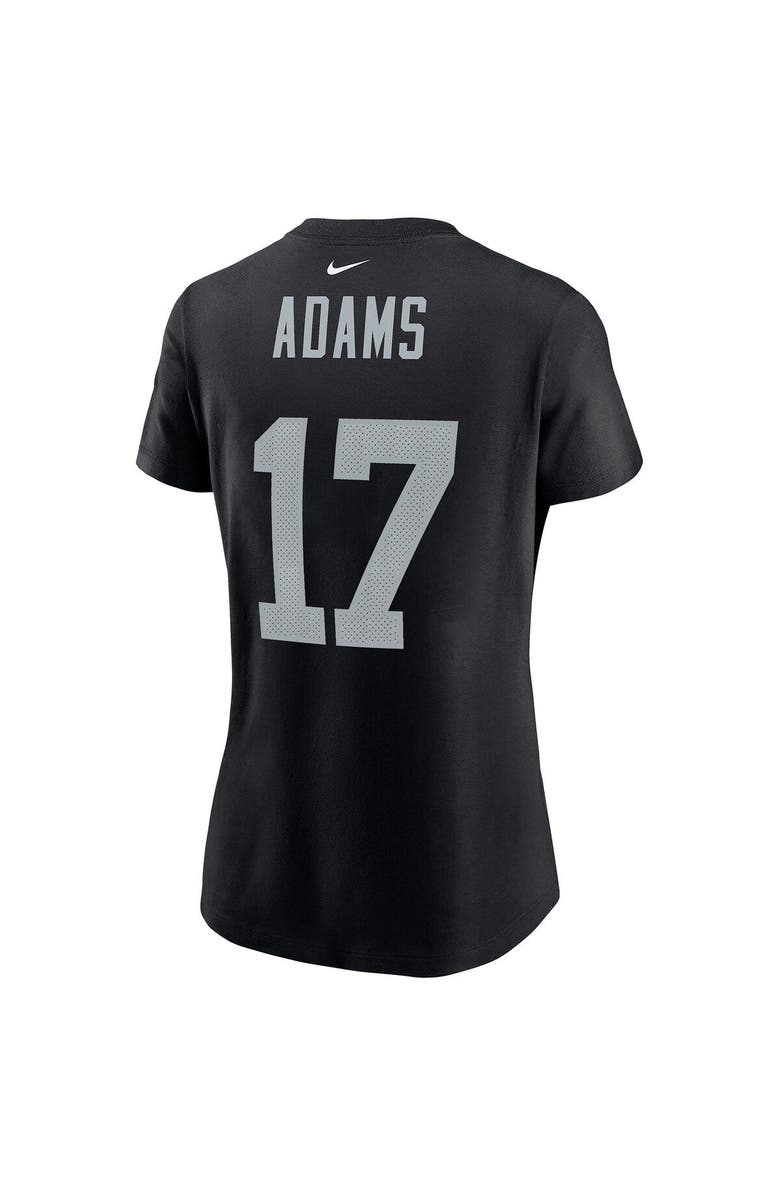 Nike Women's Nike Davante Adams Black Las Vegas Raiders Player Name & Number T-Shirt, Alternate, color, 