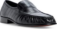 G.H.BASS Bailey Croc Embossed Leather Loafer