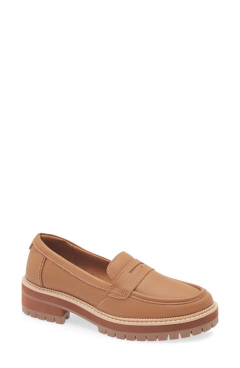 Cara Platform Penny Loafer (Women)