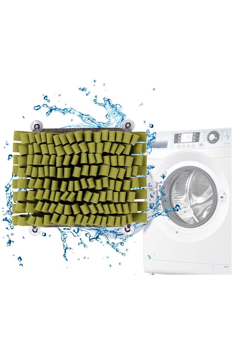 Sniffer Grip Interactive Anti-Skid Pet Snuffle Mat, Alternate, color, GREEN