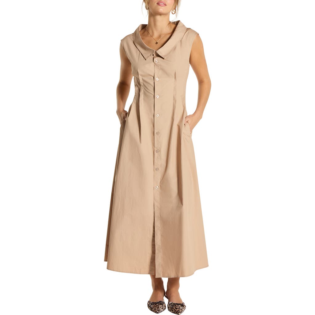 WISHLIST WISHLIST BUTTON FRONT SHIRTDRESS