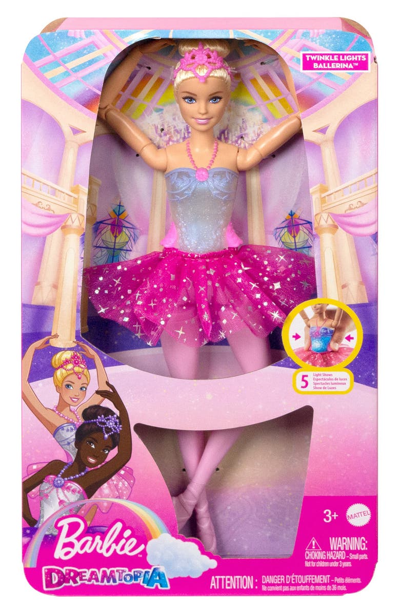 Mattel Barbie<sup>®</sup> Dreamtopia Twinkle Lights Ballerina Doll, Alternate, color, 