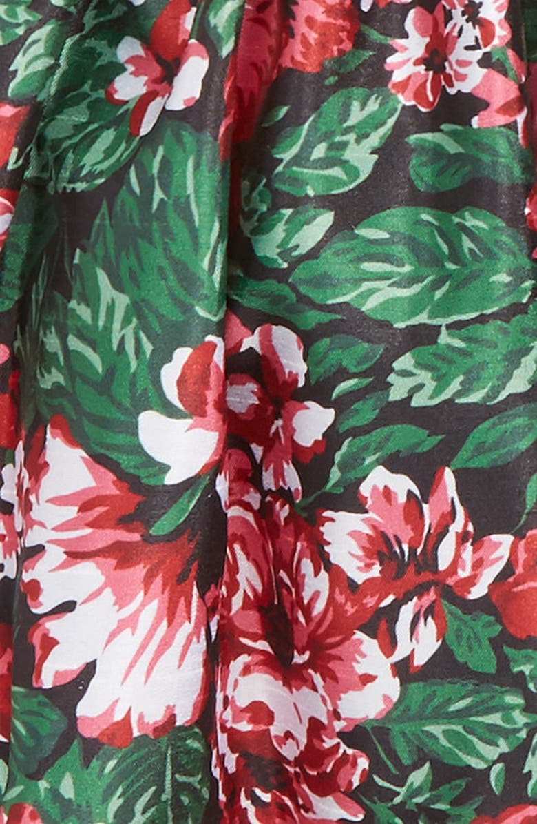 Pippa & Julie Floral Cap Sleeve Dress, Alternate, color,