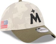 New Era Men's New Era Light Beige/Olive Minnesota Twins 2025 Armed Forces Day 39THIRTY Flex Hat