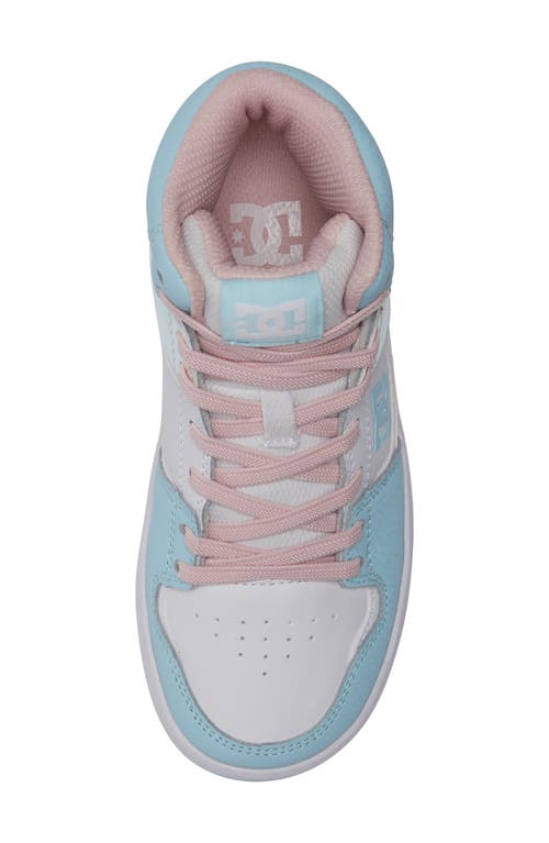 Dc Shoes Kids' Cure High-top Sneaker In Pink
