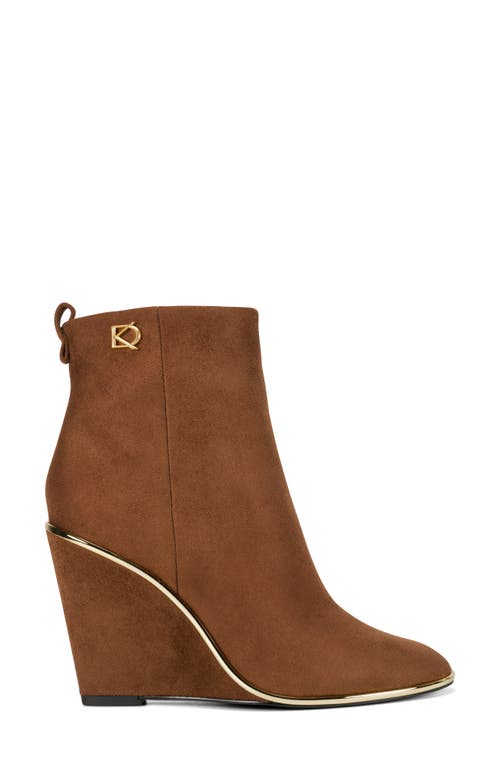 Donna Karan New York Donna Wedge Bootie In Animal Print