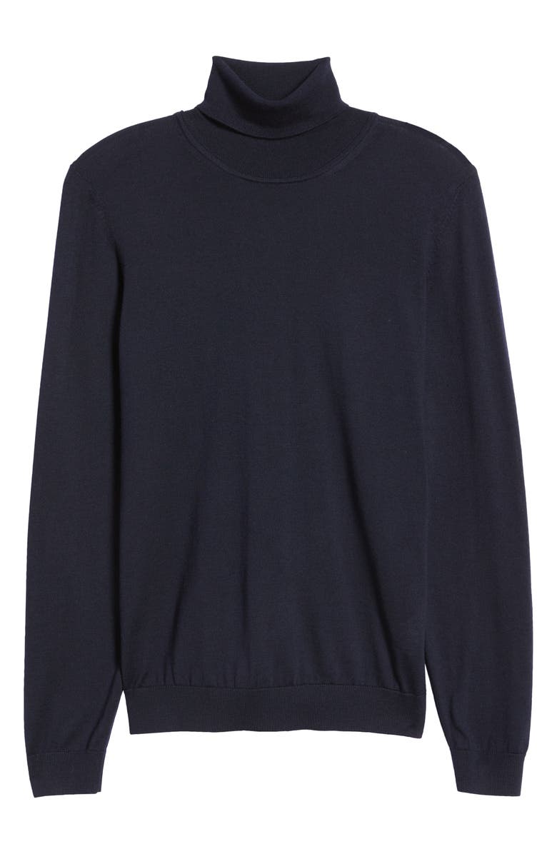 BOSS Musso Wool Turtleneck Sweater, Alternate, color, 