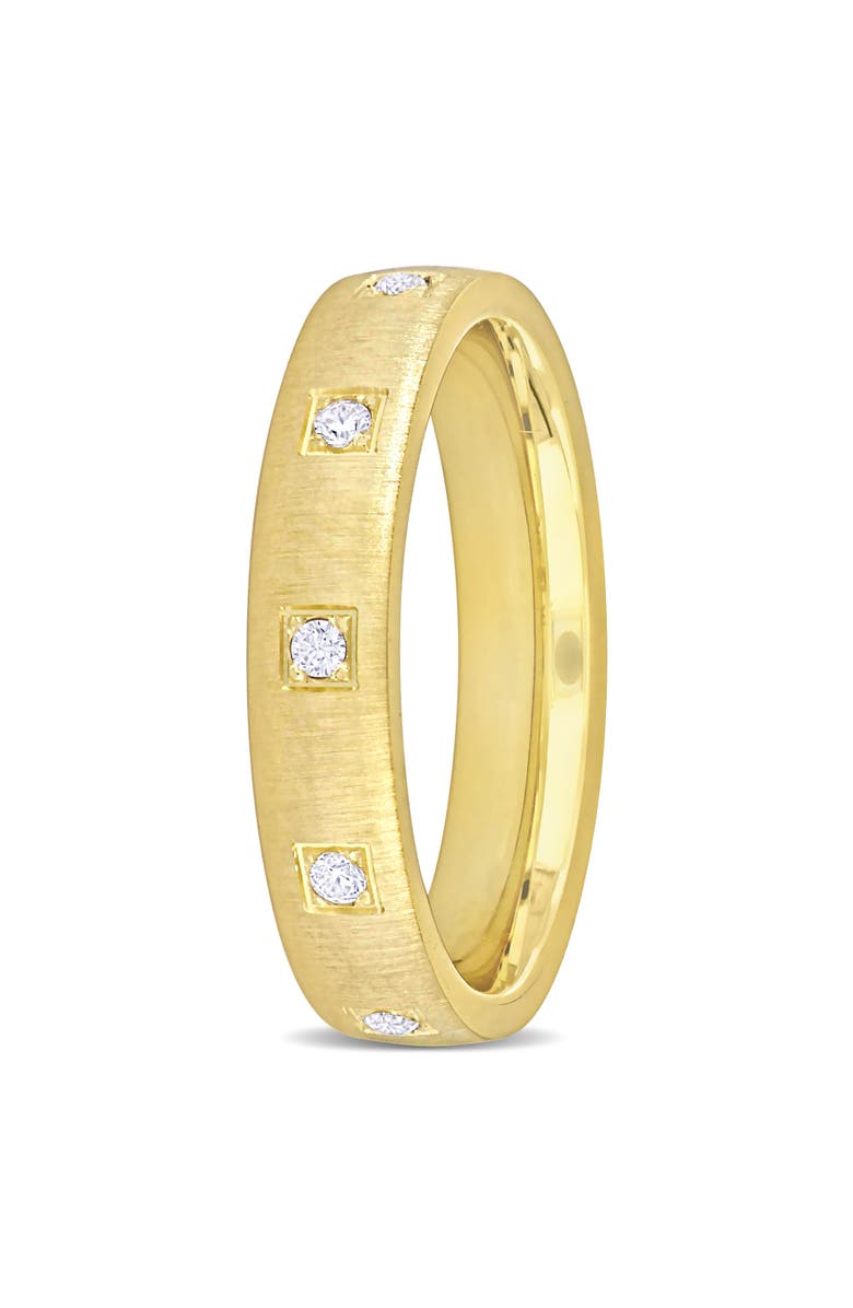 Julianna B. Cubic Zirconia Wedding Band 14k, Alternate, color, 