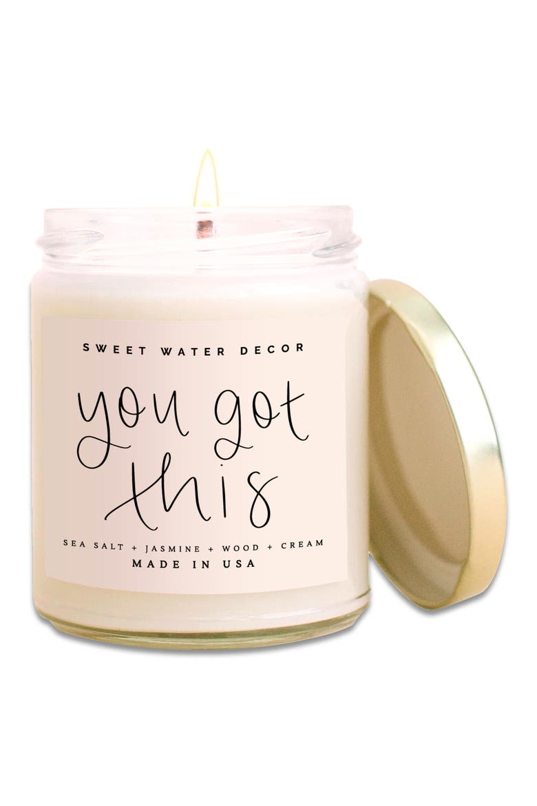 You Got This Scented Candle - 9 oz., Main, color, PINK