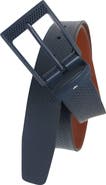 IZOD Golf Reversible Embossed Perf to Smooth Texture Leather Belt
