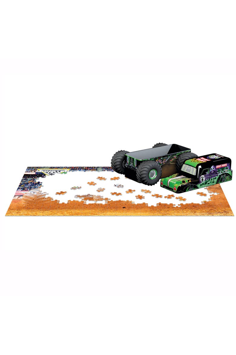 Monster Jam Grave Digger 550Piece Puzzle, Alternate, color, Multicolored