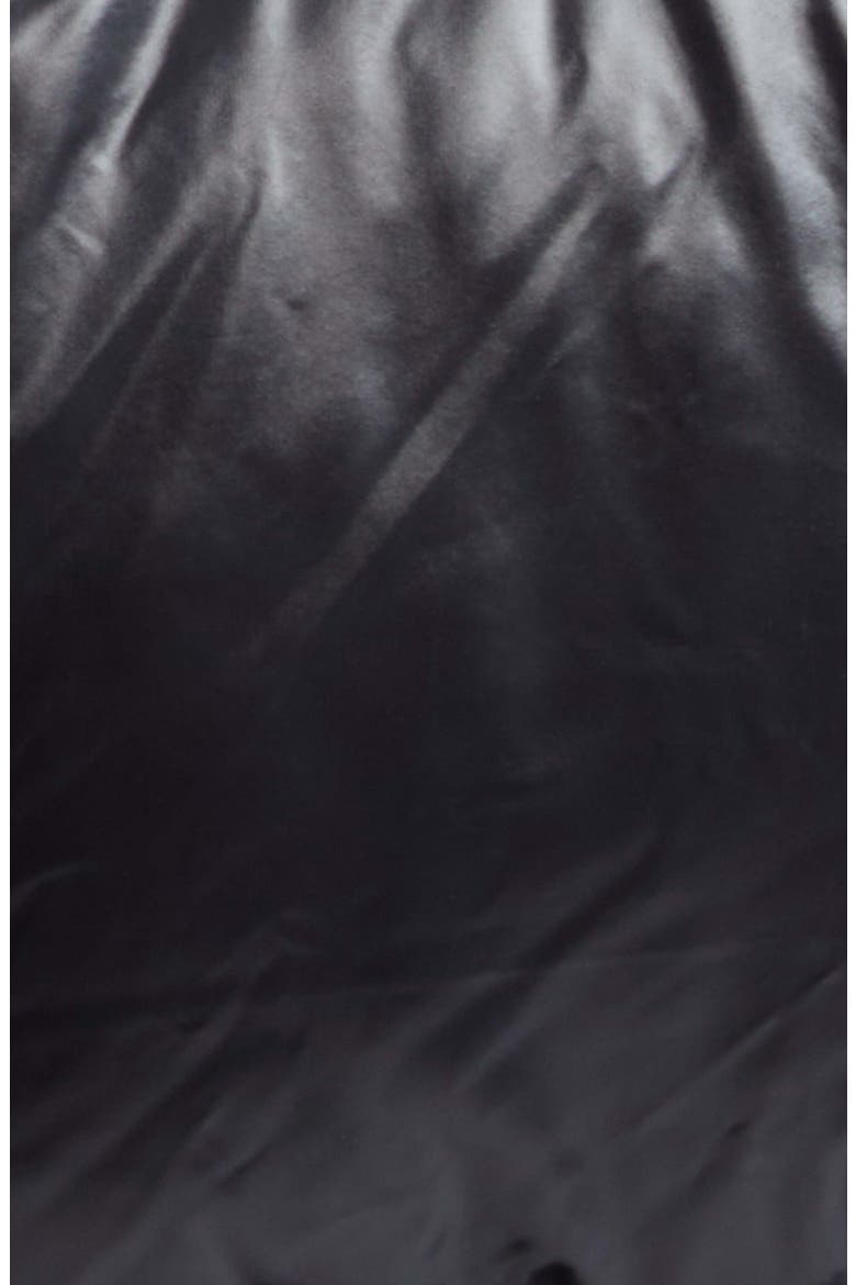 Ultralight Fitted Nylon Maxi Down Coat, Alternate, color, 9300 BLACK