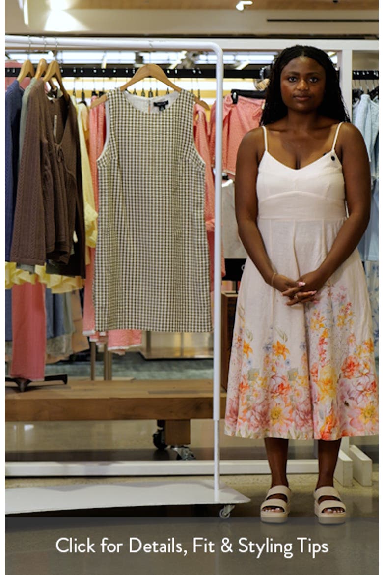 Way to Be Gingham Shift Dress video