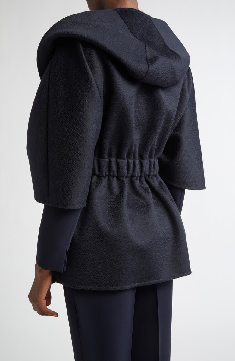 Max Mara Duccio Belted Cashmere Double Face Wrap Cape, Alternate, color, 