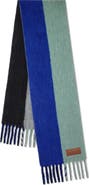 Mulberry Colour Block Textured Scarf