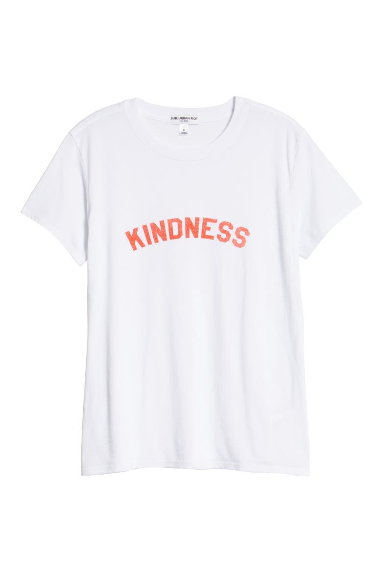 Kindness Tee, Alternate, color, WHITE
