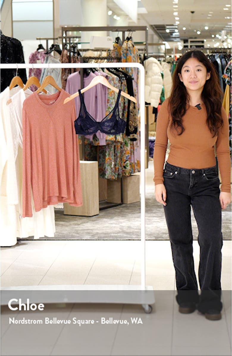 Reve Sheer Underwire 3D Plunge Bra, sales video thumbnail