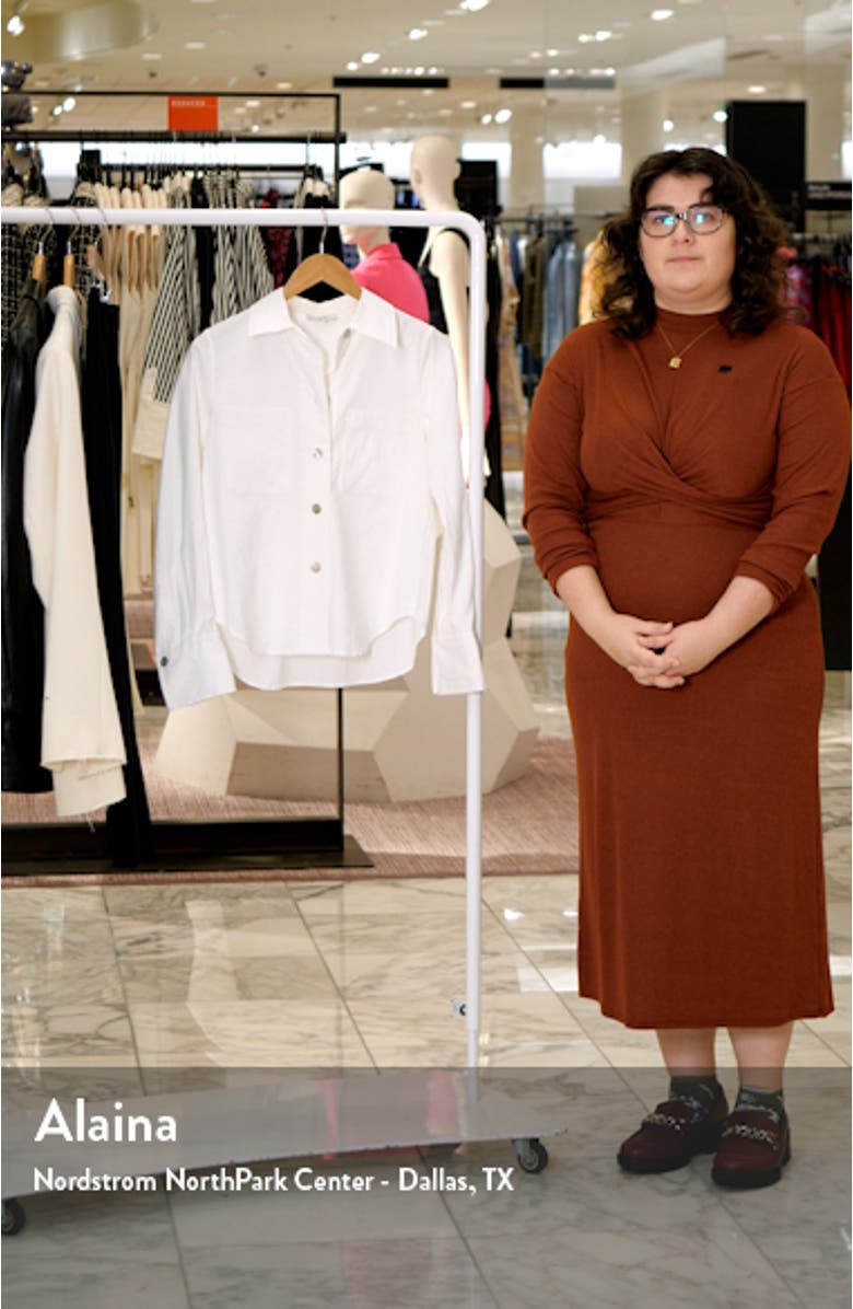 Linen Blend Button-Up Shirt, sales video thumbnail