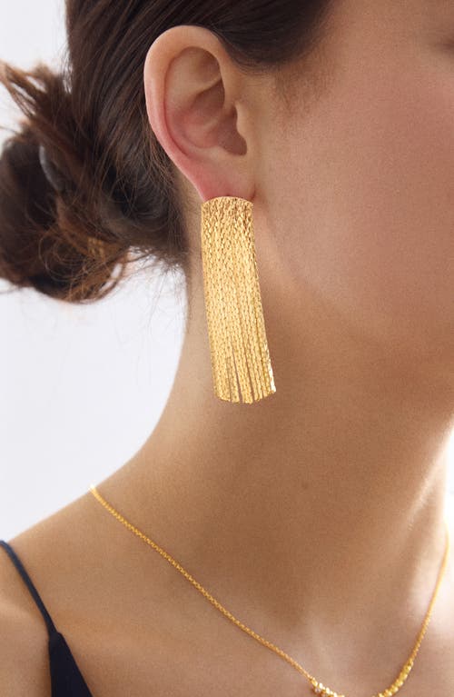 Baublebar Fable Tassel Drop Earrings In Gold