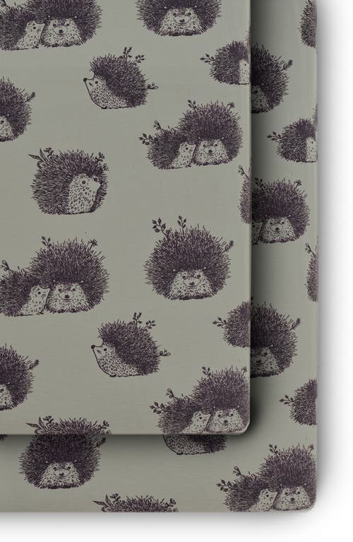 Oilo 2-Pack Fitted Jersey Crib Sheets in Green  product