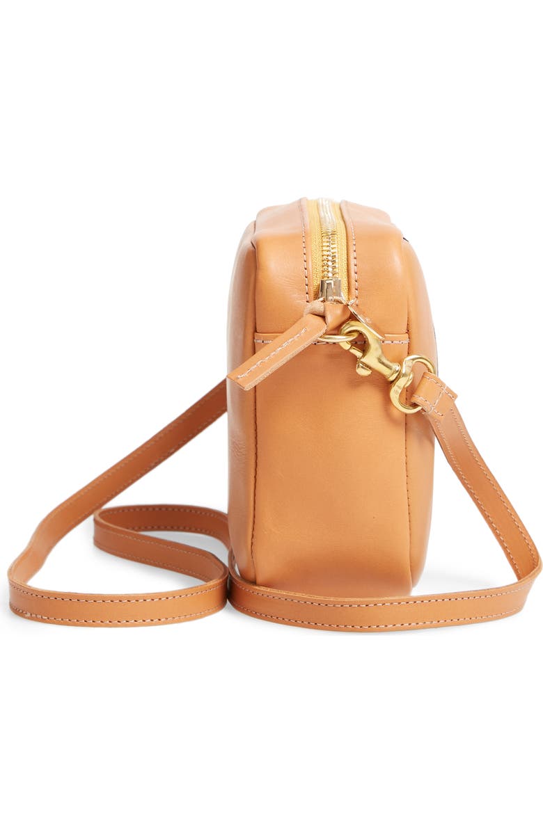 Clare V. Midi Sac Leather Crossbody Bag, Alternate, color,