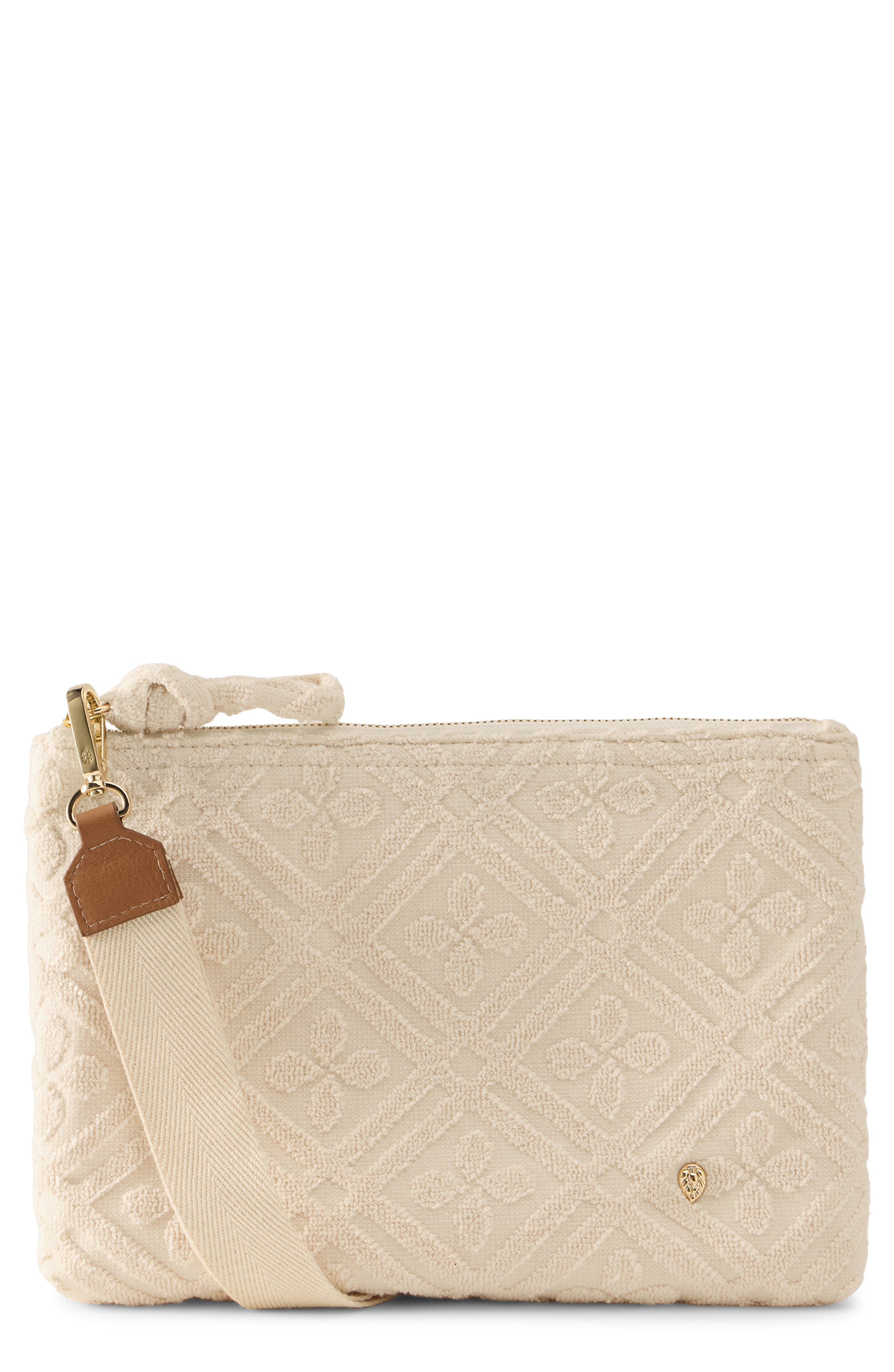Helen Kaminski Dayani Terry Cloth Clutch, Main, color, 
