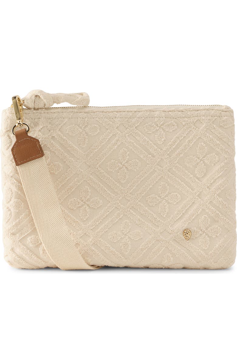 Helen Kaminski Dayani Terry Cloth Clutch, Main, color,