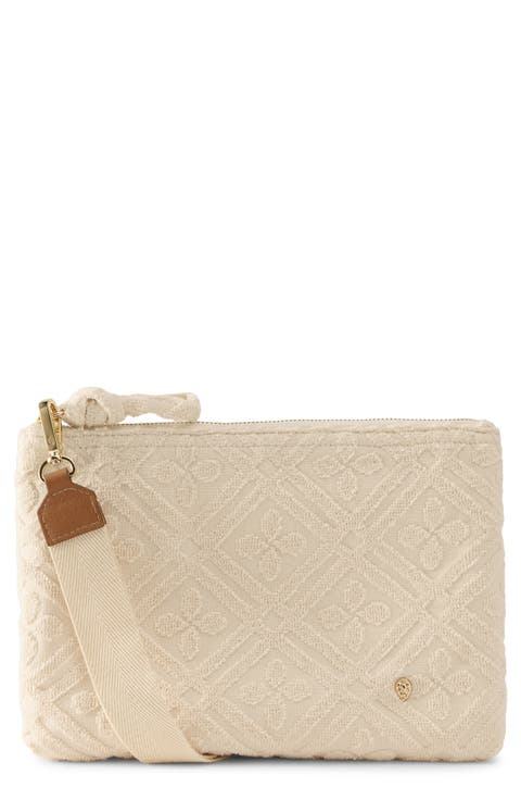 Dayani Terry Cloth Clutch