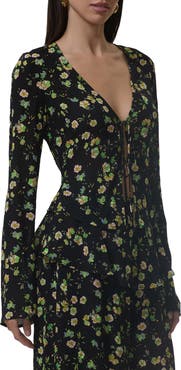 AFRM Tyra Tie Front Top