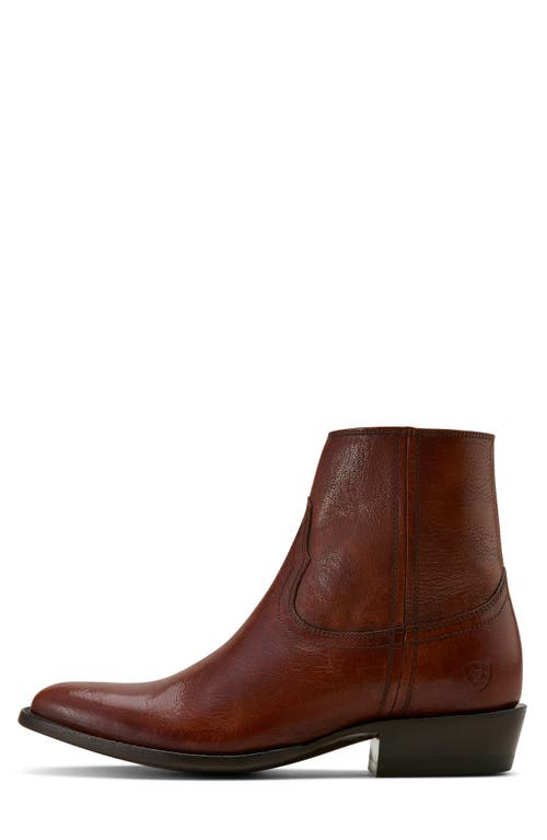 Ariat Barrett Almond Toe Boot In Brown