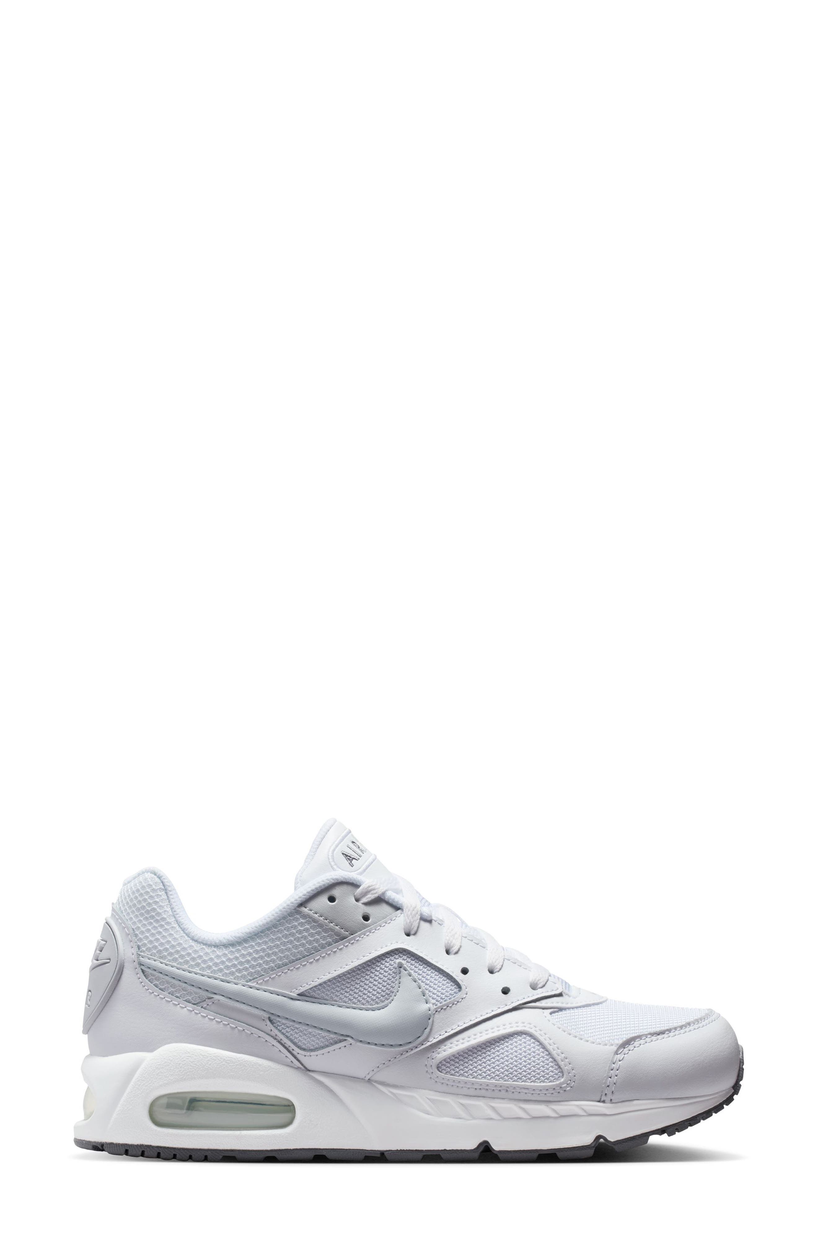 Air Max IVO Sneaker, Alternate, color, WHITE/ PLATINUM-COOL GREY