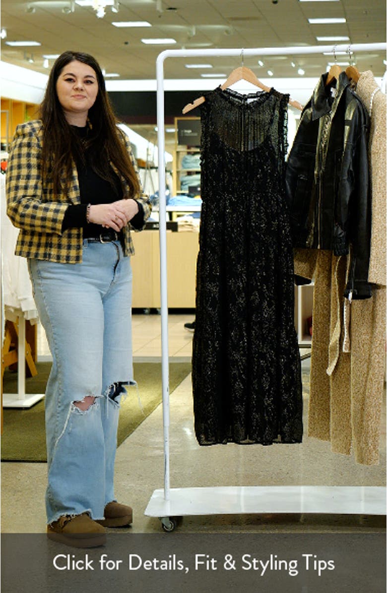 Shind Ruffled Hem Midi Dress, sales video thumbnail