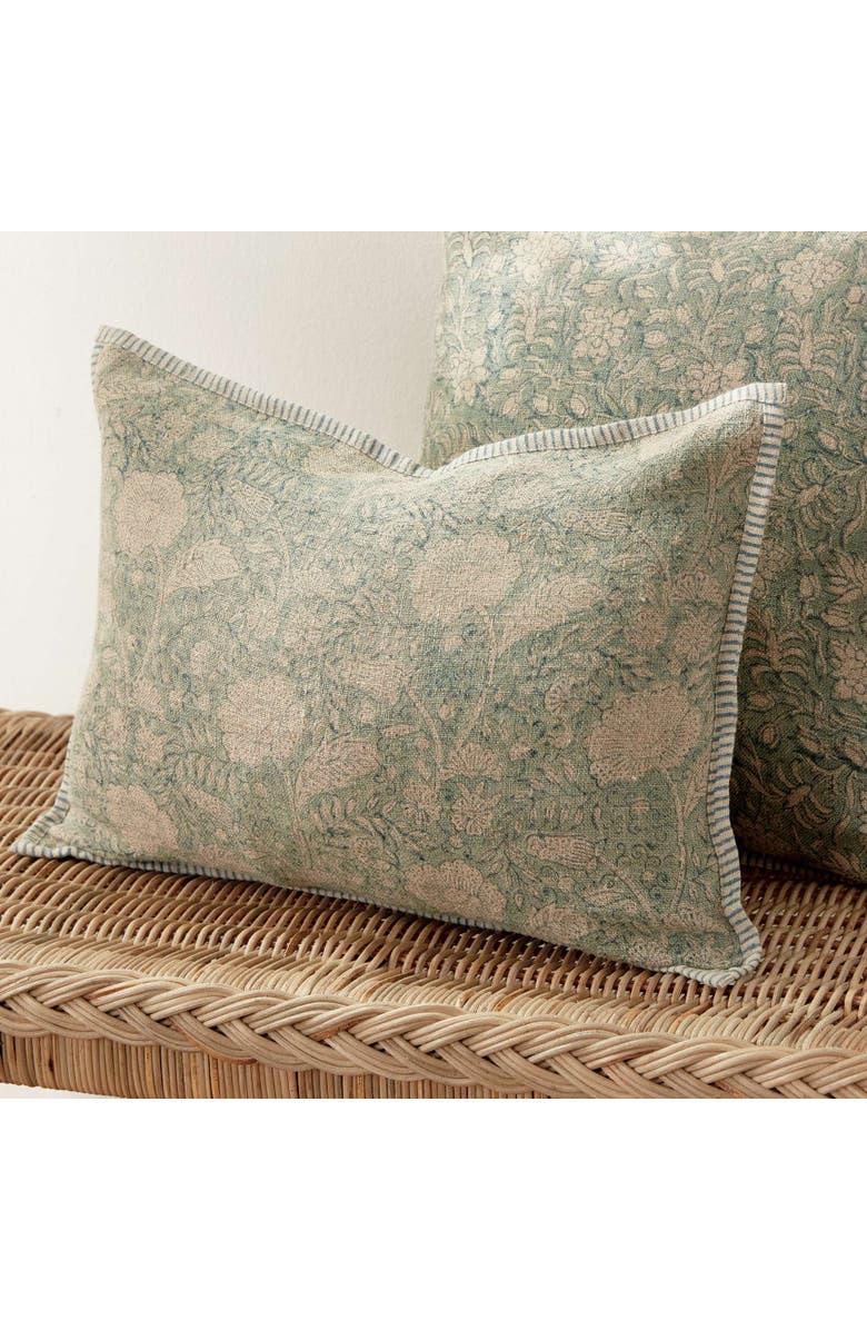 Napa Home & Garden Pascaline Lumbar Pillow, Alternate, color, Blue