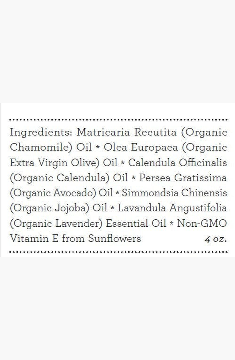 Lizush Organic Calming Baby Oil, Alternate, color, NO COLOR