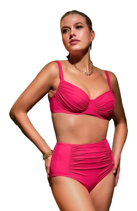 Shapewear Ruched Tummy Control Bikini Brief