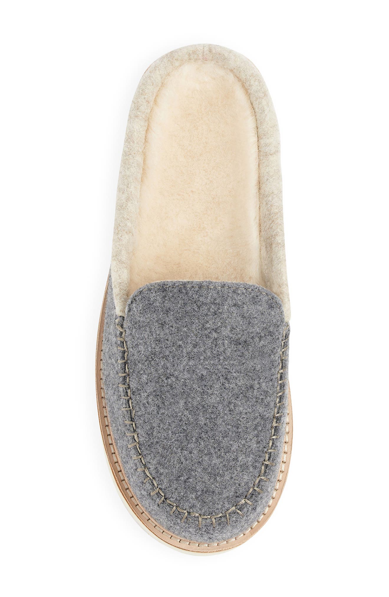 Sanuk Cozy Vibe Wool Felt Slipper, Alternate, color, 