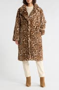 Vigoss Faux Fur Longline Coat