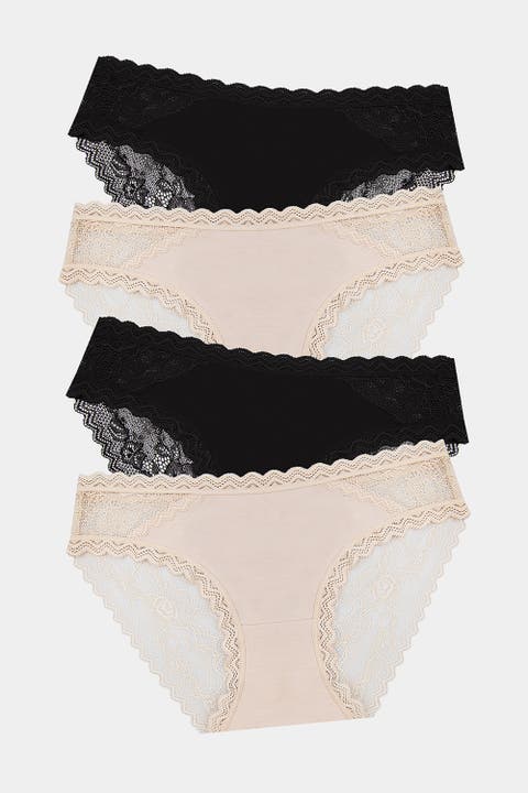 Eco Lace Original Knicker Four Pack