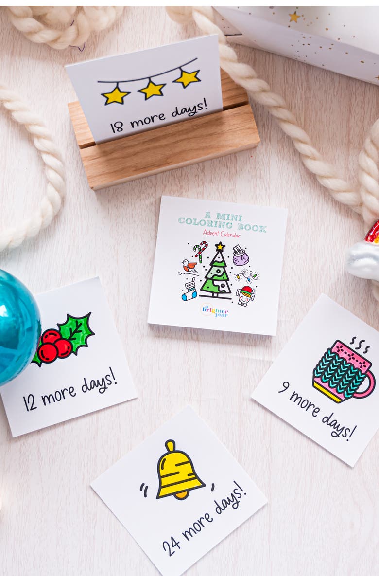 A Brighter Year Color by Day Advent Calendar Bundle, Alternate, color, Multicolor