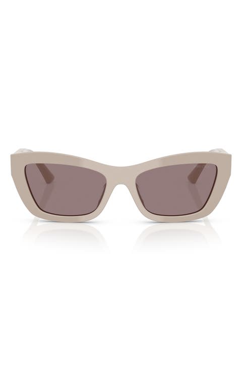 54mm Cat Eye Sunglasses